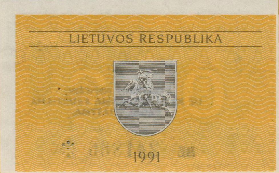 Lithuania 0.50 1991 UNC P-31/b